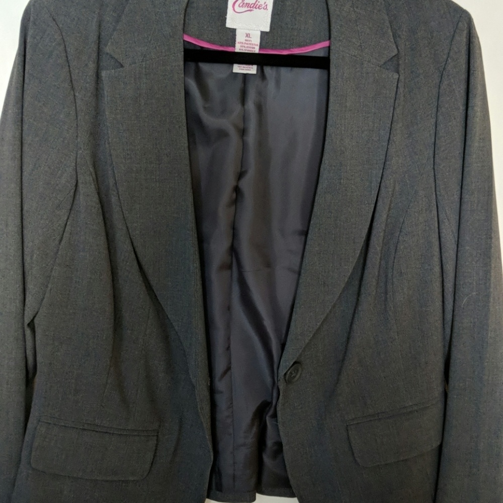 Women's grey blazer